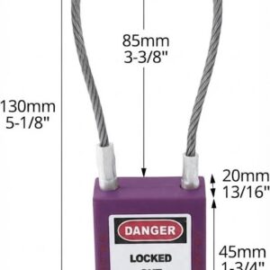 Purple Stainless Steel 6